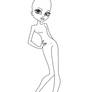 Monster High Base Lineart