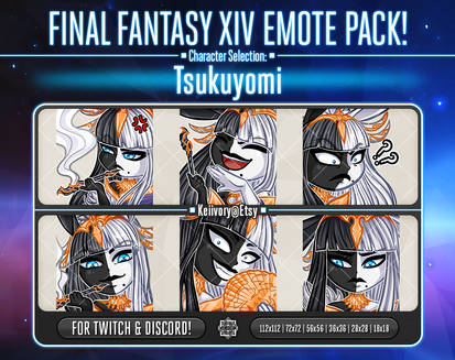 FFXIV Tsukuyomi Emotes