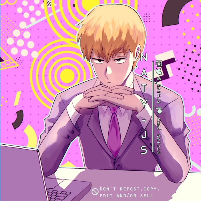 Reigen Mob Psycho 100 Season 3 Fanart by Cript1d on DeviantArt