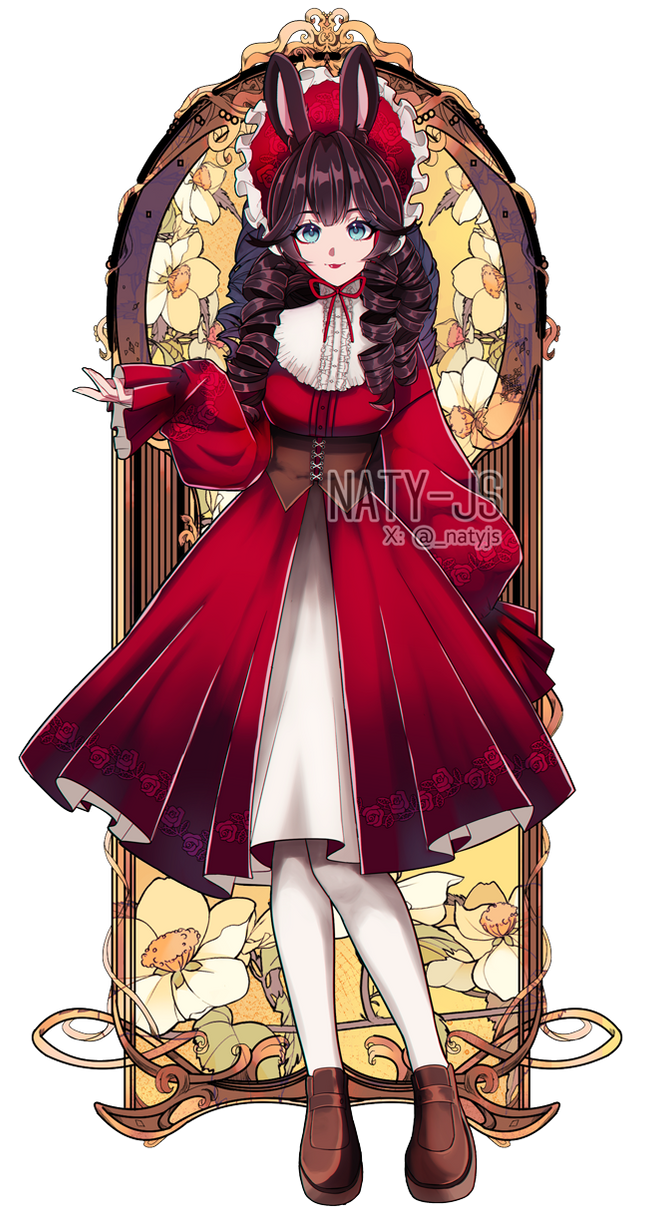 Victorian bunny by Naty-js on DeviantArt