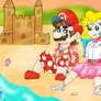 Super Mario: Mareach - Beach day