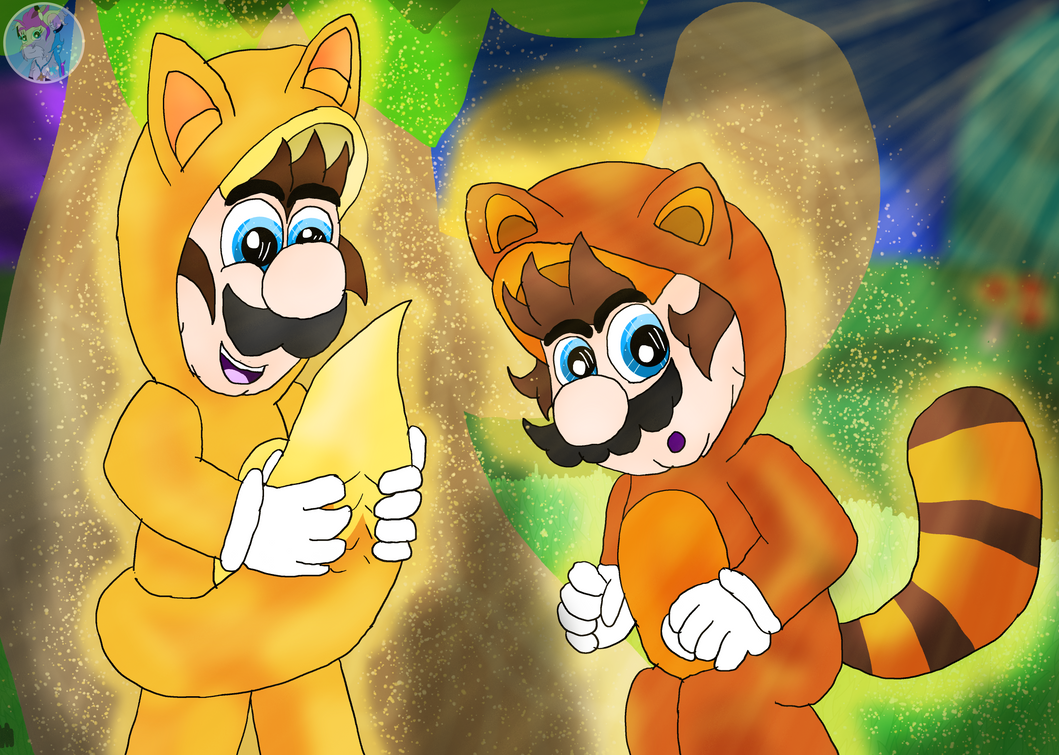 Tanooki Mario And Kitsune Luigi By Aza Clawshore On DeviantArt tanooki-mario-and-kitsune-luigi-by-aza-clawshore-on-deviantart