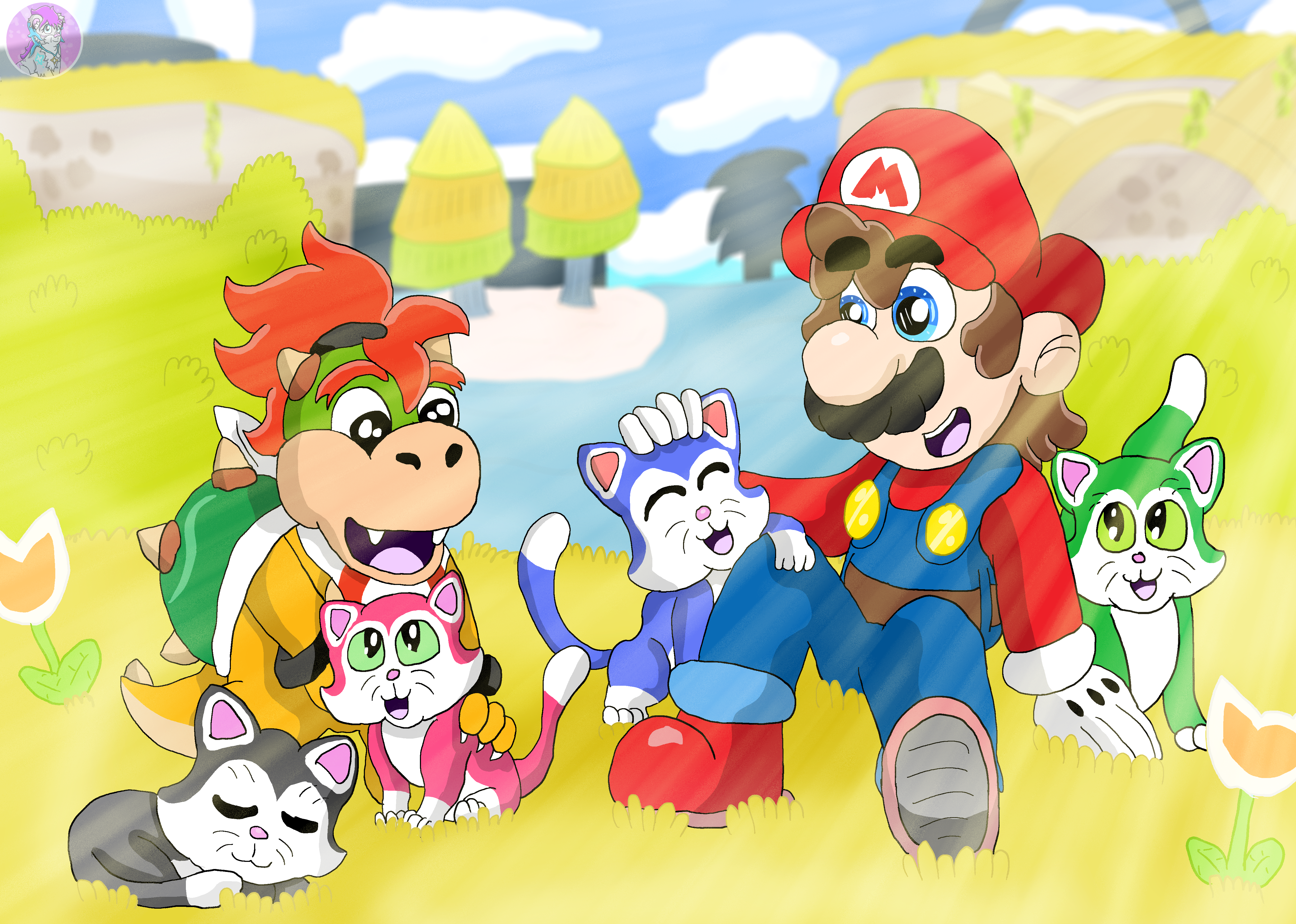 Cat Mario - Super Mario 3D World by Hakirya on DeviantArt