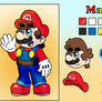 Super Mario Superstars: Mario Character sheet NEW