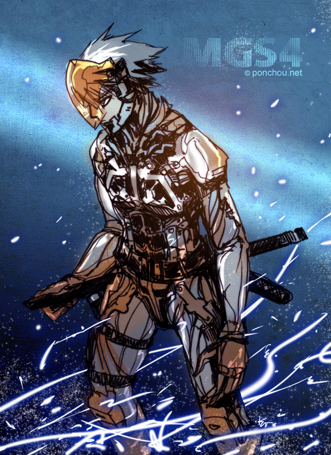 Raiden from MGS4 by Ponchounette on DeviantArt