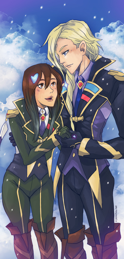 Macross Delta Ophelie X Keith By Ponchounette On Deviantart