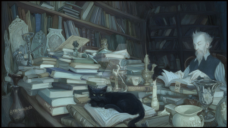 Wizard Library Computer Wizards Library 3 by daemini on DeviantArt