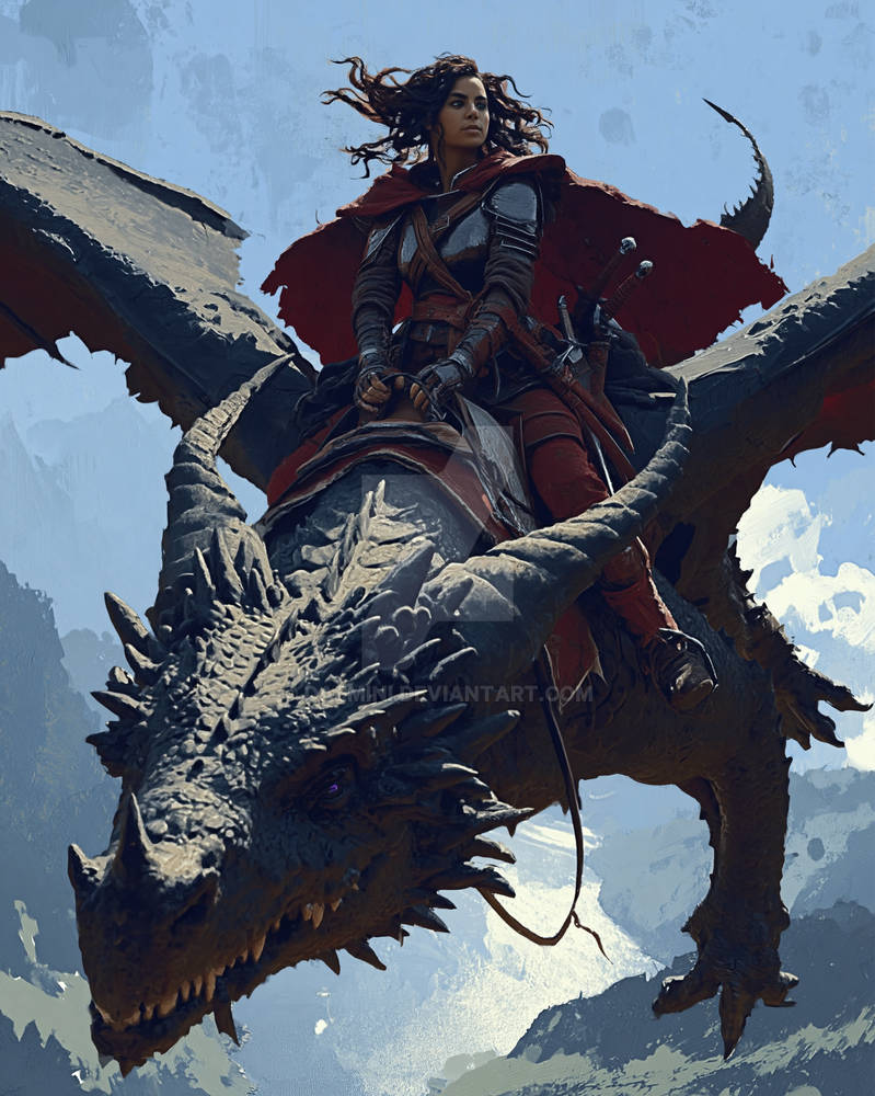 Heroic Dragon Rider Dragon Rider 3 by daemini on DeviantArt
