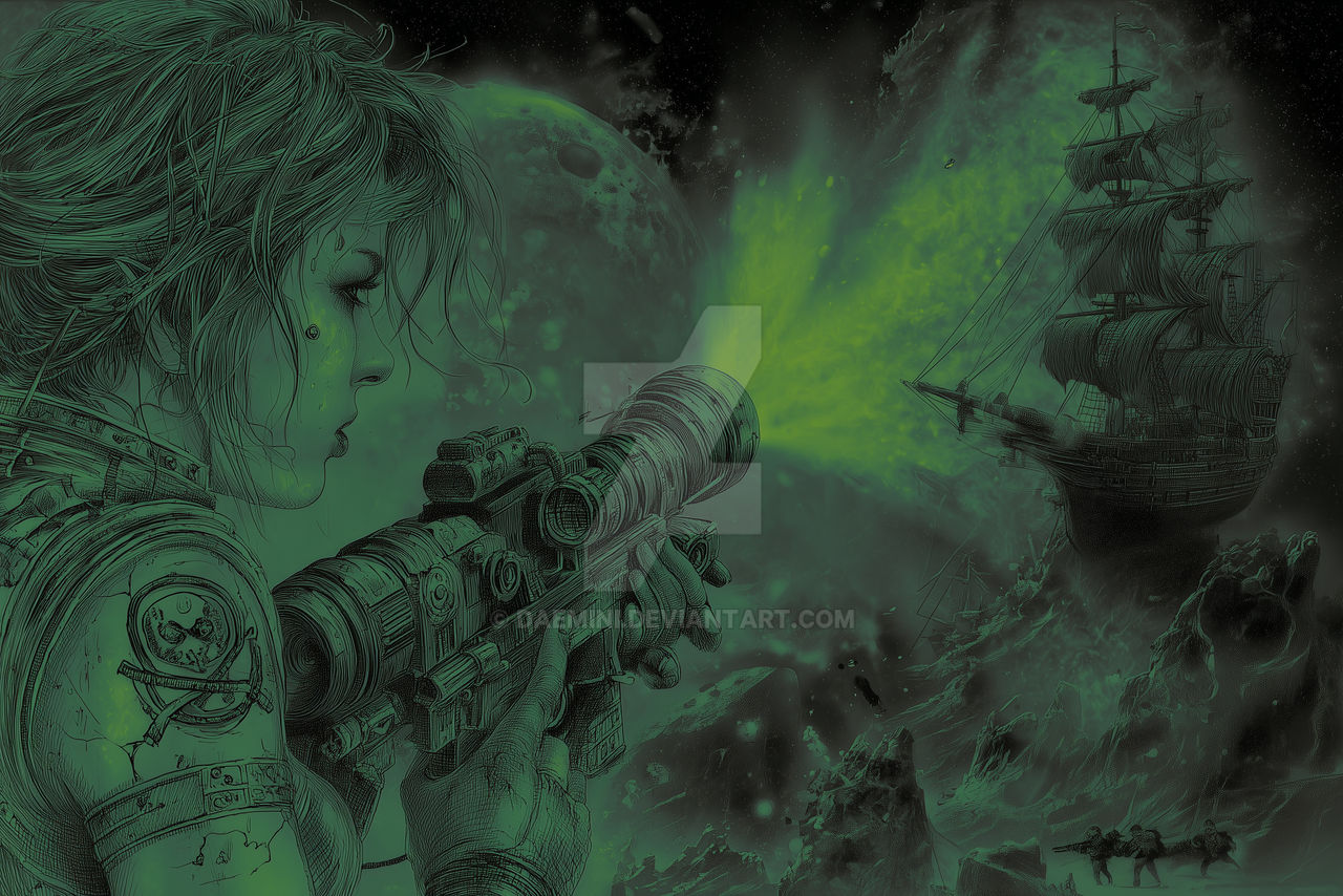 Spaceman Gun Earth Space Gun 46 by daemini on DeviantArt