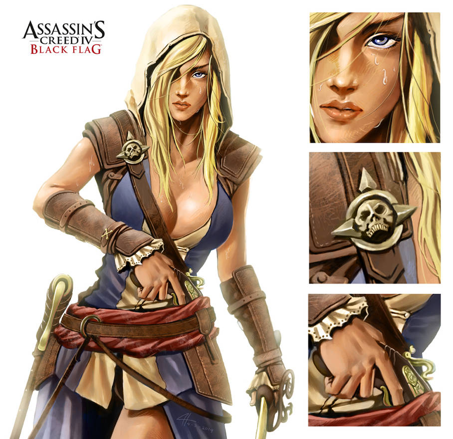 Assassins Creed Blackflag Female Ver.