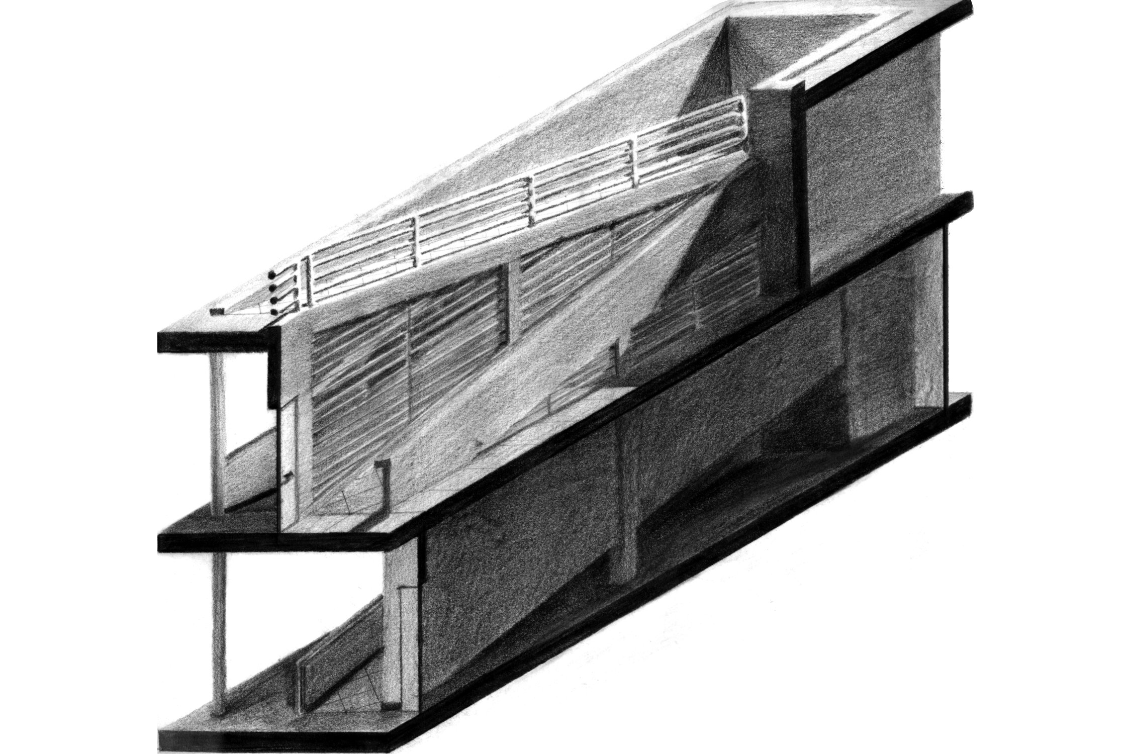 Villa Savoye Ramp by gummunq on DeviantArt