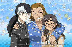 AA: OT3 ugly pajamas