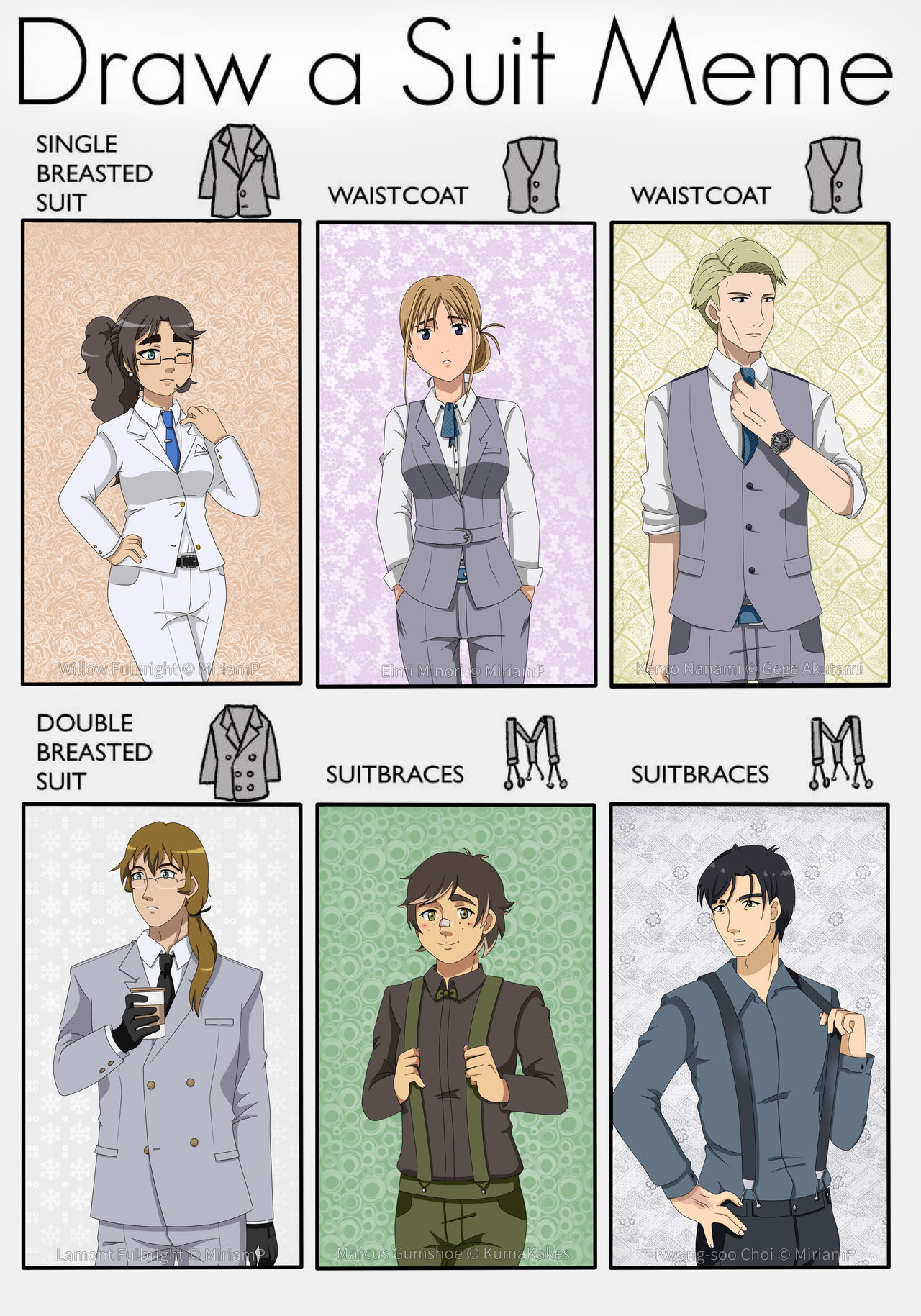 Draw a Suit Meme by MiriamP on DeviantArt