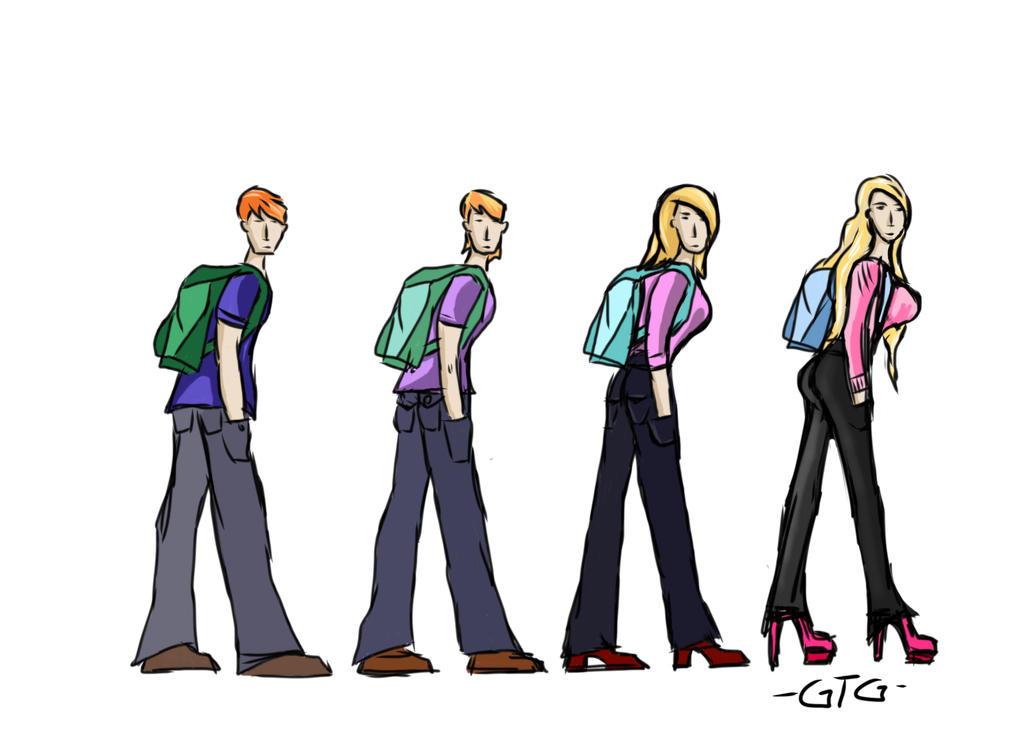 Transformations Grumpy Too Sexy For School - TG Transformation by Grumpy-TG on DeviantArt