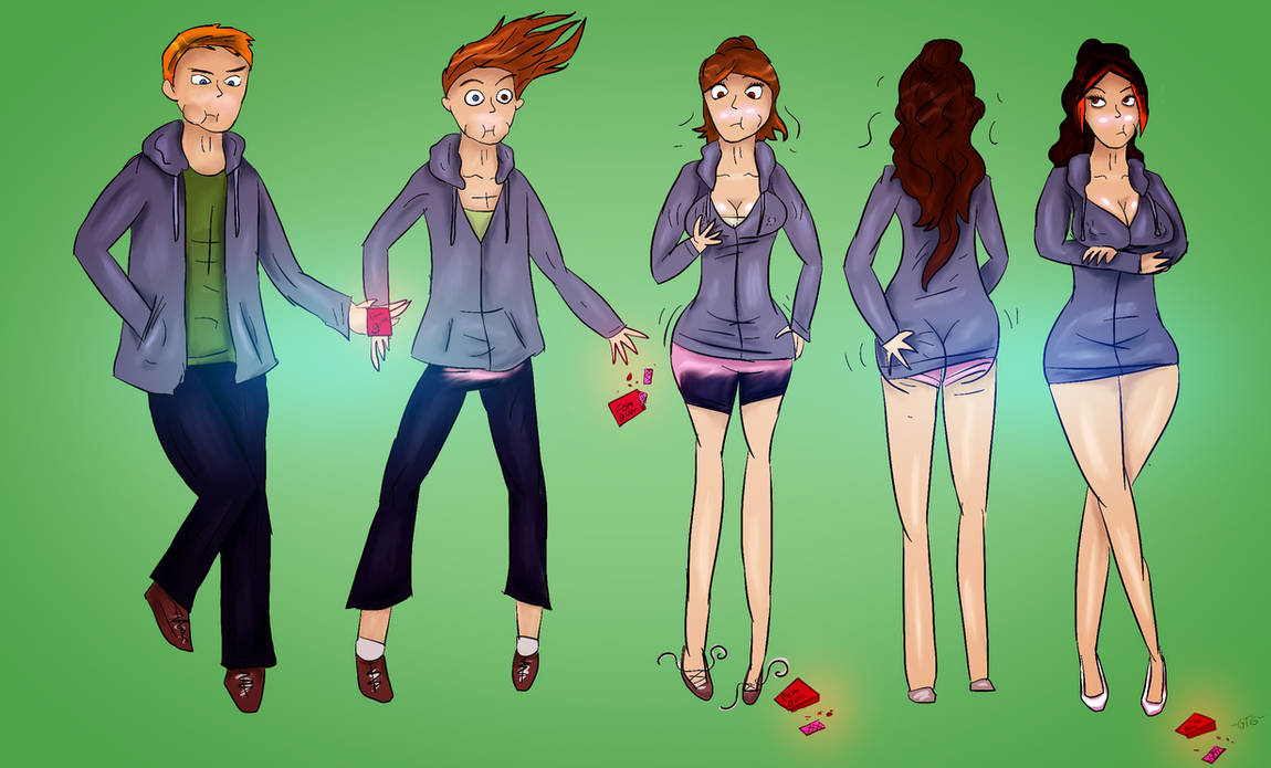 Transformations Grumpy Fem Gum - TG Transformation by Grumpy-TG on DeviantArt