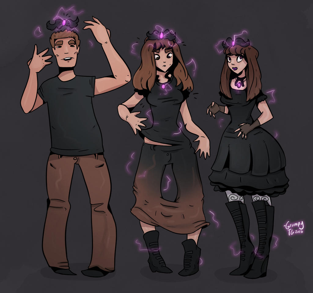 2 Cute 2 B Goth - TG Commission by Grumpy-TG on DeviantArt