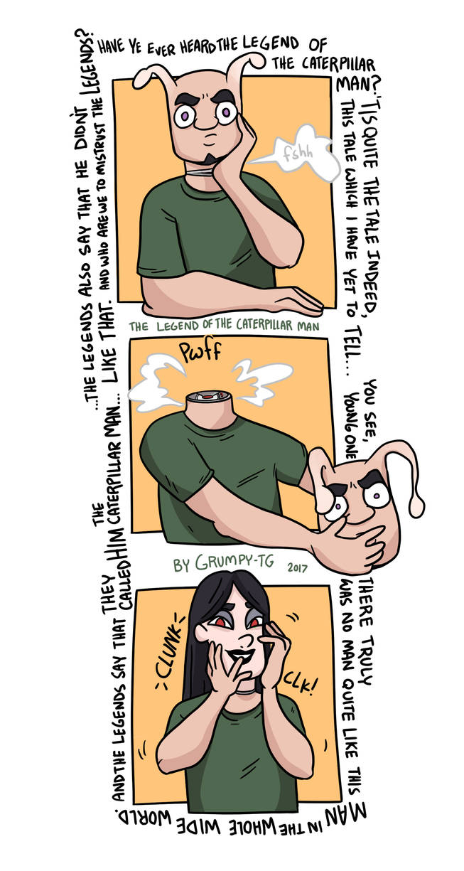 Grumpy Tf The Legend of the Caterpillar Man - TF Sequence by Grumpy-TG on DeviantArt