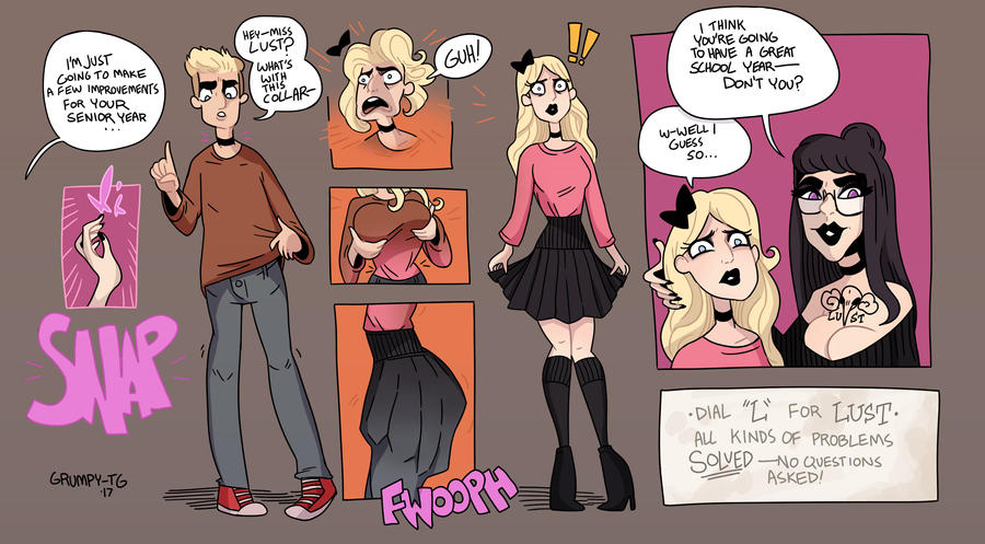 Transformations Grumpy Black Skirt - TG Transformation by Grumpy-TG on DeviantArt