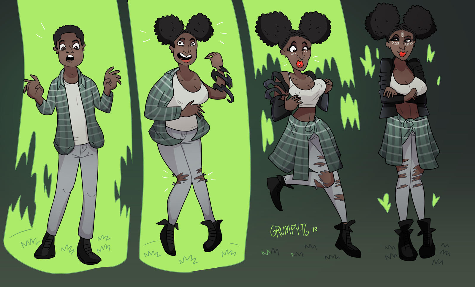 Grumpy Tf Non-Specific Green Light - TG Transformation by Grumpy-TG on DeviantArt