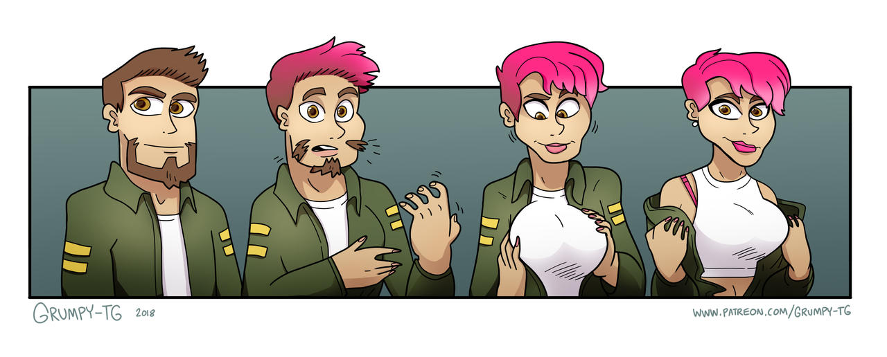 Grumpy Tf A Touch of Pink - TG Transformation by Grumpy-TG on DeviantArt