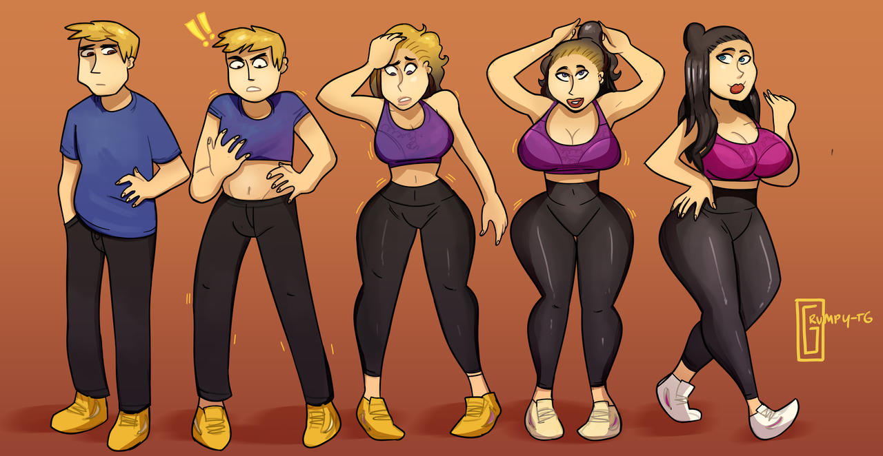 Grumpy Tf Working It Out - TG Transformation by Grumpy-TG on DeviantArt