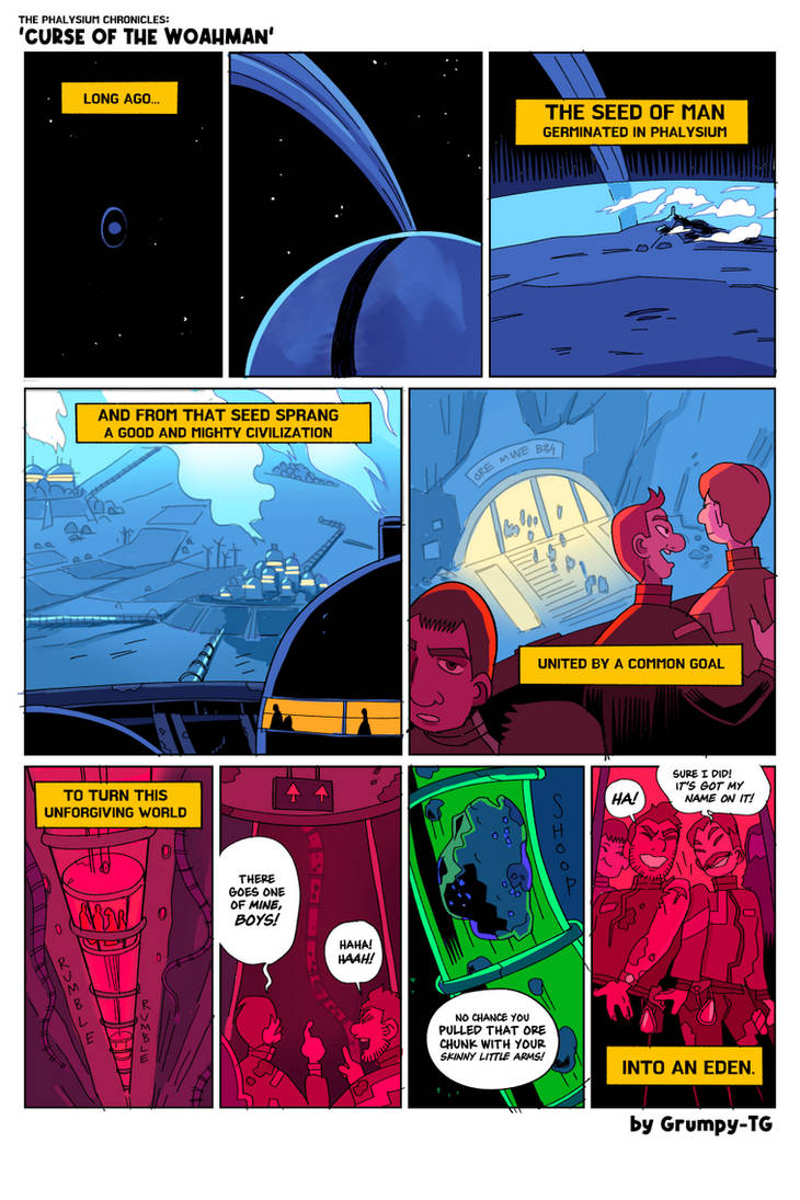 TPC: Curse of the Woahman pg. 1 by Grumpy-TG on DeviantArt