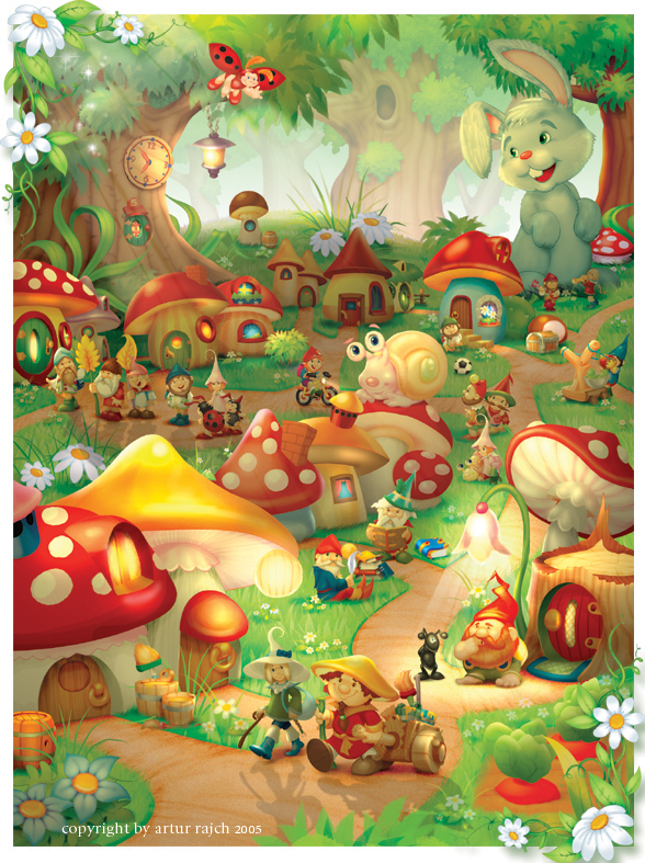 Fairy Village by incas