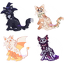 halloween kitties [CLOSED]