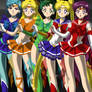 AU Inner Senshi (ex. Jupiter)