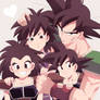 Gine Bardock and Family