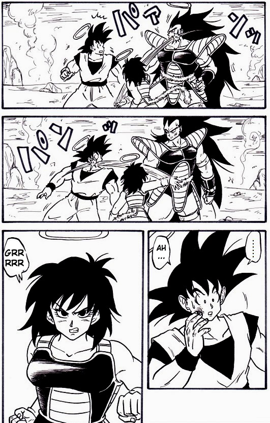 Goku meets his family pg1