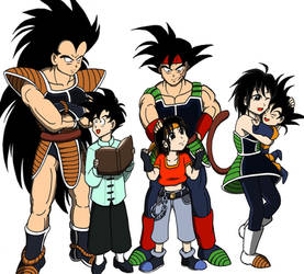 The Saiyan (Son) Family