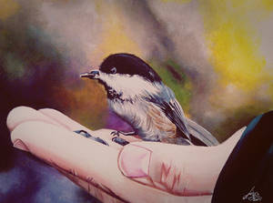 Bird in a hand