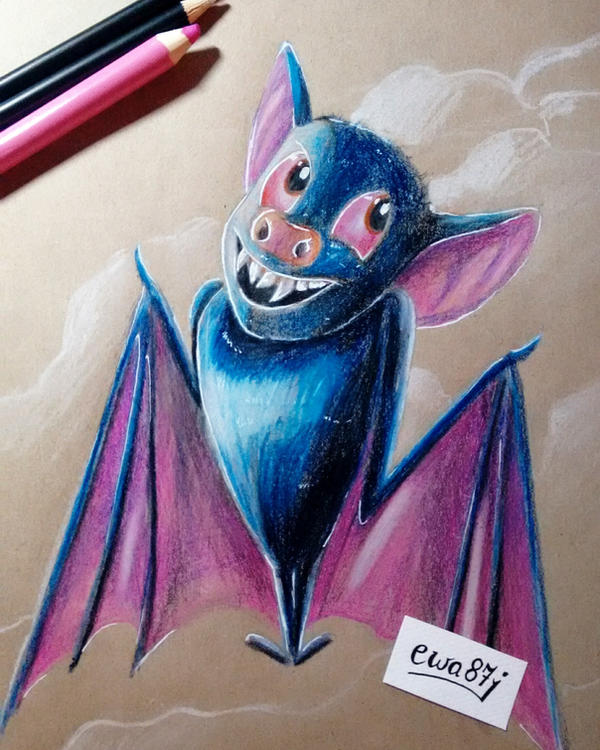 Colorful Bats Deviantart Bats by ewa87j on DeviantArt