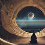 Looking towards the moon (No HD)