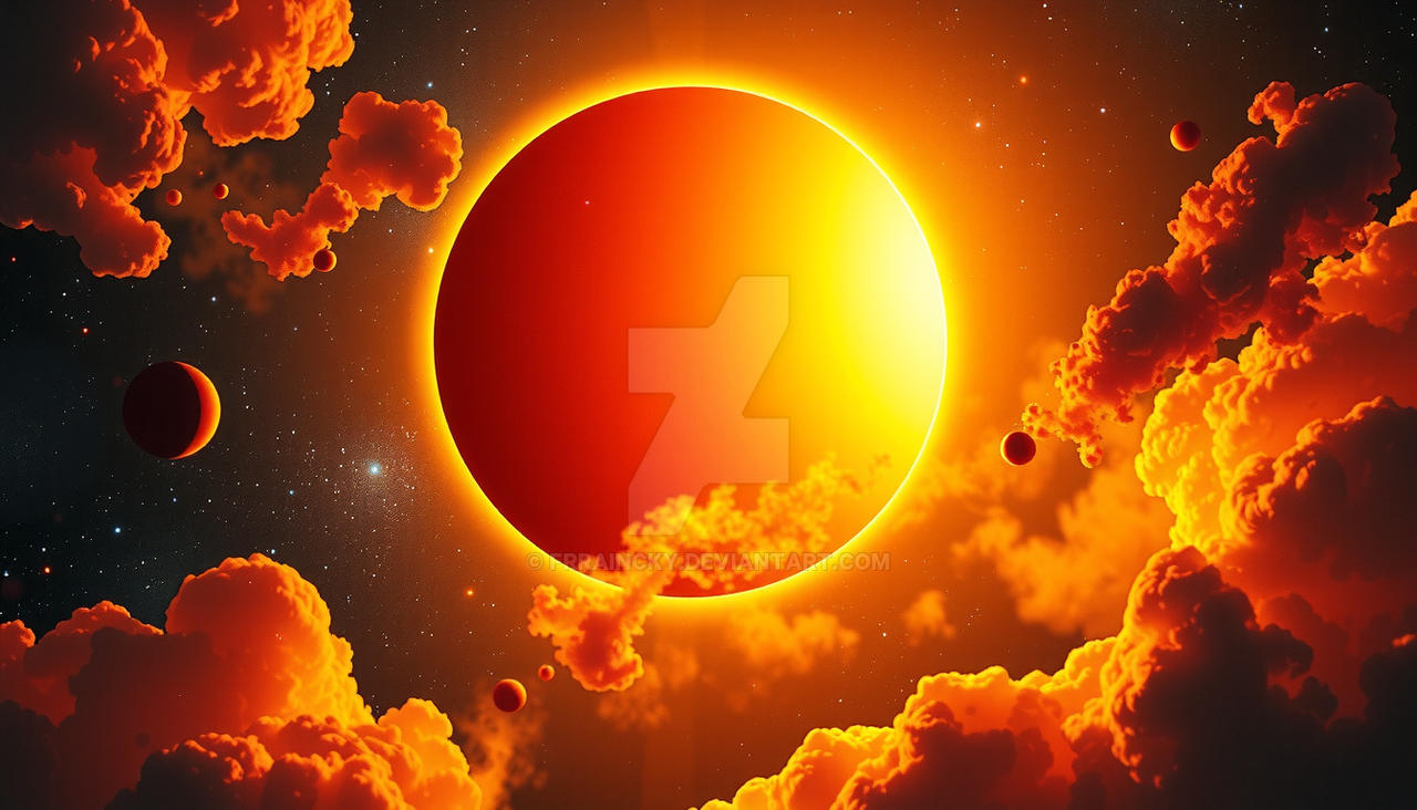 Solar Maximum Deviantart Burning Solar Eclipse by Frraincky on DeviantArt