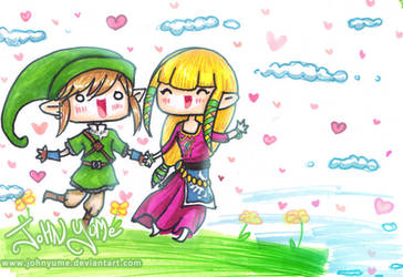 Chibi couple LoZ