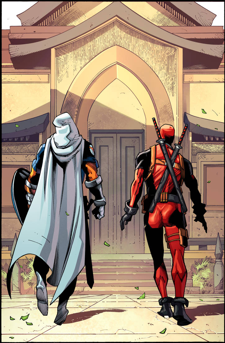 Deadpool and Taskmaster by IlustraEstouco on DeviantArt