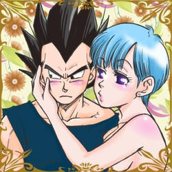 vageta and bulma