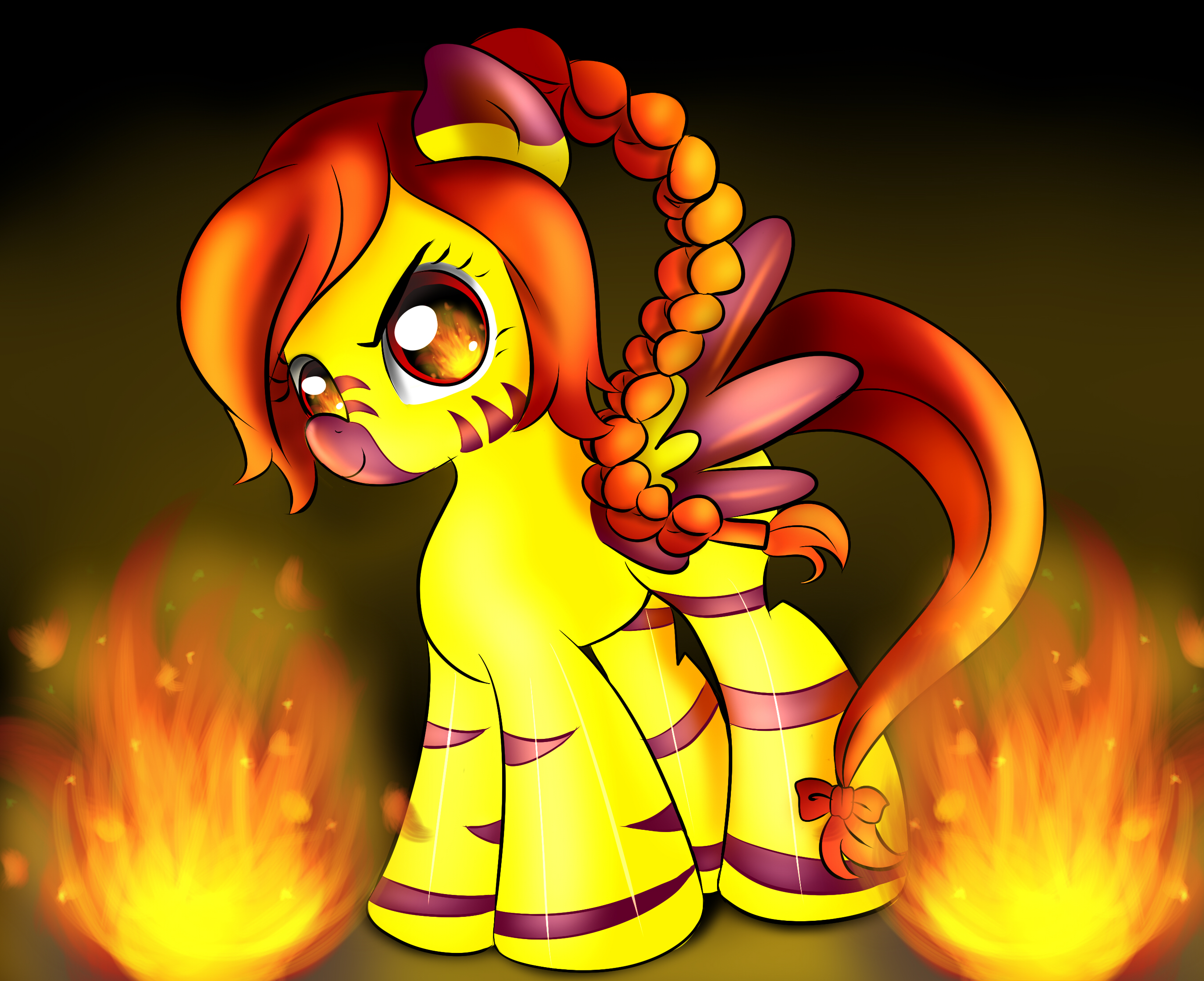 Fire Splash~ Request for YourDarkestHorror