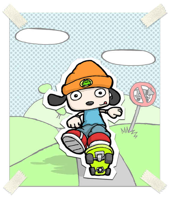 parappa the rapper fanart