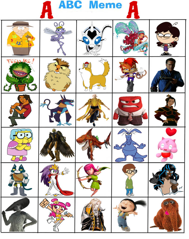 Abc Countdown Mem My ABC Meme - A (cont'd) 4 by Jyadenbailey on DeviantArt