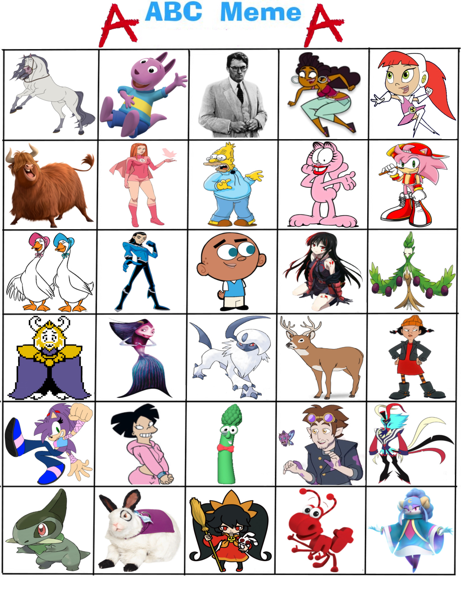 Abc Def Meme My ABC Meme - A (cont'd) 5 by Jyadenbailey on DeviantArt