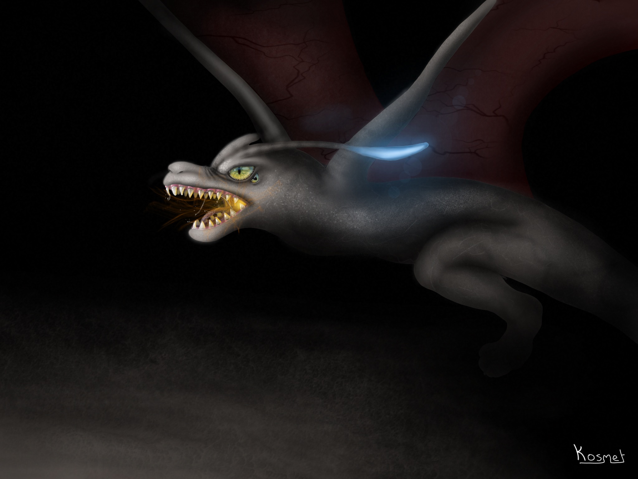 Fear dragon (contest entry)