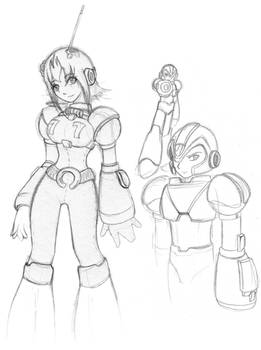 Megaman X related sketches