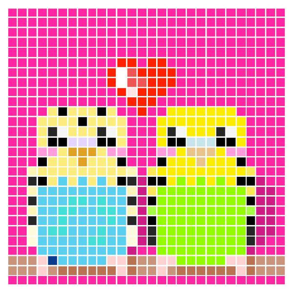 Budgie Pixel Art by fifimakesfanart on DeviantArt