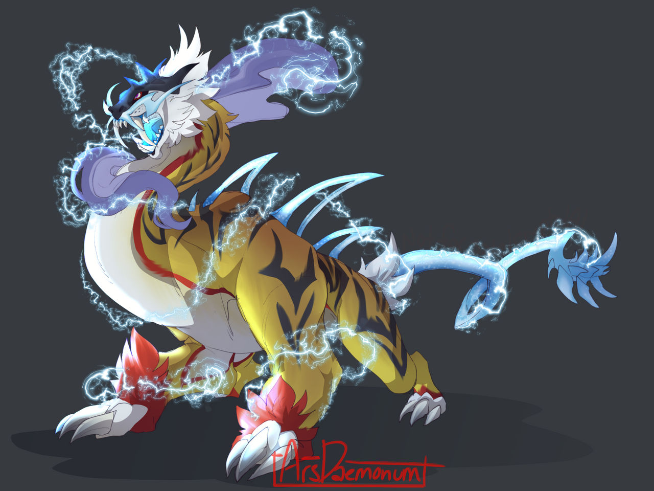 Pokemon Raging Bolt Animation Raging Bolt by Ars-Daemonum on DeviantArt