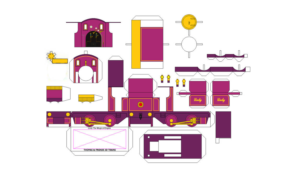 TAF 3D Lady The Magical Engine - Cabina abierta 2 by Leonada250 on ...