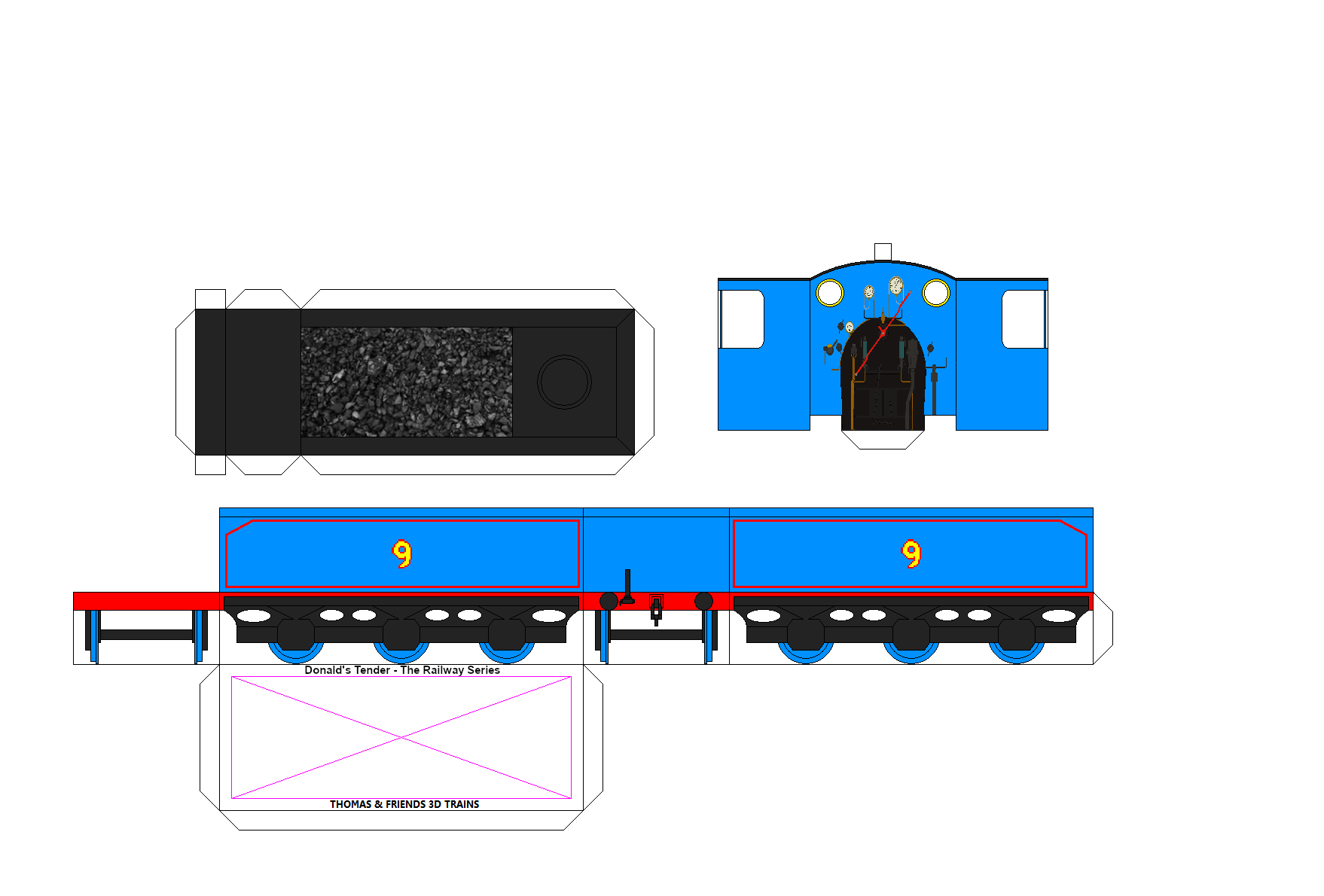 Don Rws Deviantart TAF 3D Donald's Tender - RWS Cabina Abierta by Leonada250 on DeviantArt