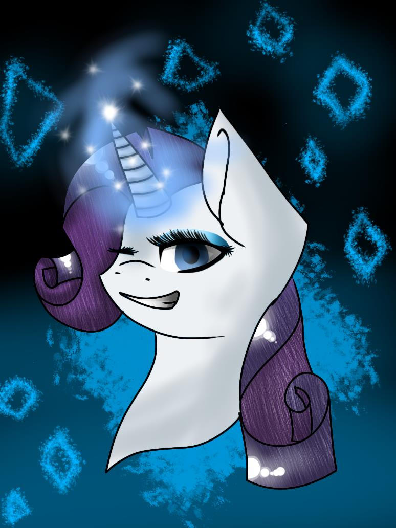 chibi rarity finished by OriginalZelennyze on DeviantArt